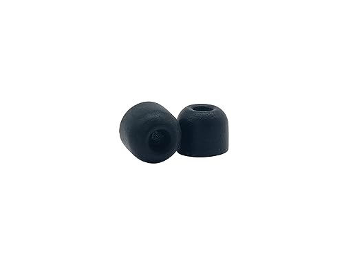 Shure Comply Foam Sleeves 100 Series - Replacement Memory Foam Tips for Shure Sound Isolating Earphones - 6 Pack (3 Pairs), Large (EACYF1-6L) - size: Large