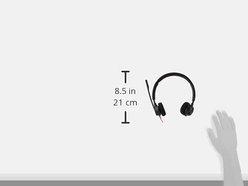 Plantronics - Blackwire 3320 USB-A - Wired, Dual-Ear (Stereo) Headset with Boom Mic - USB-A to Connect to Your PC, Mac or Cell Phone - Works with Teams, Zoom & More - style: Standard