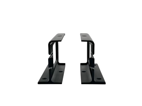 Desk Mount Kit for Focusrite Scarlett 4i4 (4th Gen) - Under Desk Mount Brackets with Reversible Clips - Secure Mounting Accessories