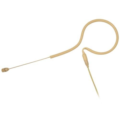 Kingdom KX7SE Earworn Microphone Headset Mic, Omni-Directional Headset Microphone Compatible with Sennheiser Nady Wireless Systems for Church Presentation Speaking, Beige - color: Beige, style: Compatible with Senn-heiser