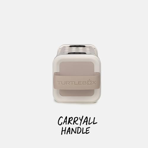 Turtlebox Ranger, Ultra-Portable Bluetooth Speaker, Waterproof, Ivory - color: Ivory