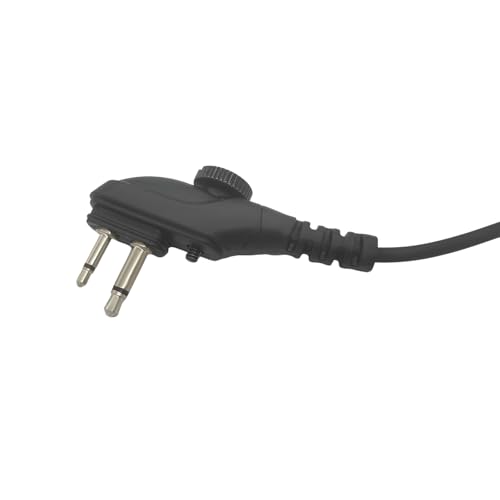 Radio Speaker Mic Shoulder Lapel Hand Microphone with 3.5mm Audio Jack Walkie Talkie Hands Free Mikes for Hyt Hytera BD 402 402i 502 502i 612i 482i 362i PD 506 TC508 (Black)