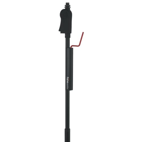 Gator Frameworks Mic Stand Guitar Pick Holder - Attaches to Microphone Stand Tubing - Holds up to 12 Guitar Picks, (GFW-GTR-PICKCLIP) - size: Guitar Pick Clip