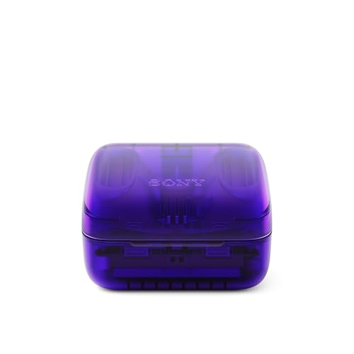 Sony INZONE Buds Wireless Noise Cancelling Gaming Earbuds, Glass Purple | Perfect for PlayStation® 5, PC/PS5/Switch/Mobile, 48Hr Battery with Case, Low Latency 2.4GHz USB-C Dongle, Truly Wireless