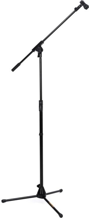 Hercules MS531B EZ Clutch Tripod Microphone Stand with Boom & EZ Mic Clip