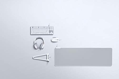 Razer Kraken X Ultralight Gaming Headset: 7.1 Surround Sound Capable - Lightweight Frame - Integrated Audio Controls - Bendable Cardioid Microphone - for PC, PS4, Nintendo Switch - Mercury White