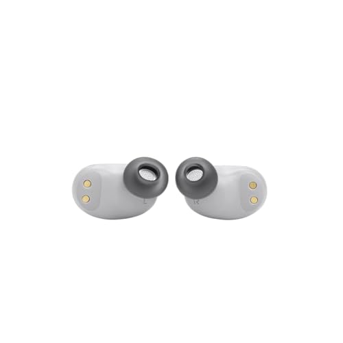 JBL Live Free 2 TWS - Noise Cancelling Earbuds - Silver | JBL Signature Sound, True Adaptive Noise Cancelling with Smart Ambient, 35 728 hours of playback with wireless charging - color: Silver