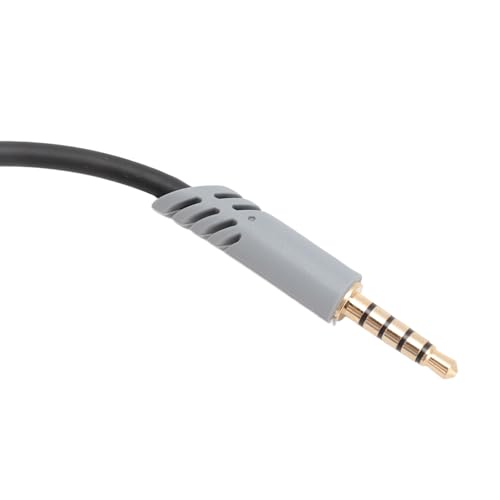 goodstumbler Headphone Sound Cable: Compatible with Logitech Astro A10 A30 A40 A40 TR, Replacement Gaming Headset with Inline Volume Control, Detachable Woven Audio Cable