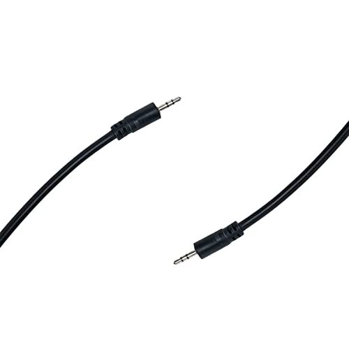 Caroo Handheld Speaker Mic 1 Pin 2.5mm Shoulder Microphone with Reinforced Cable Compatible with Cobra Walkie Talkie Two Way Radio Accessories