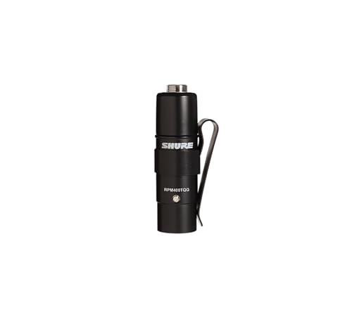 Shure Wired Microphone TQG to XLR Preamplifier with Belt Clip