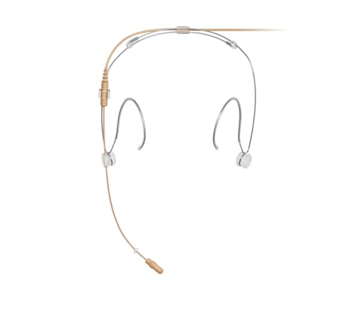 Shure DuraPlex Omnidirectional Headset Microphone, LEMO Connector, Tan (DH5T/O-LM3) - color: Tan, style: Lemo