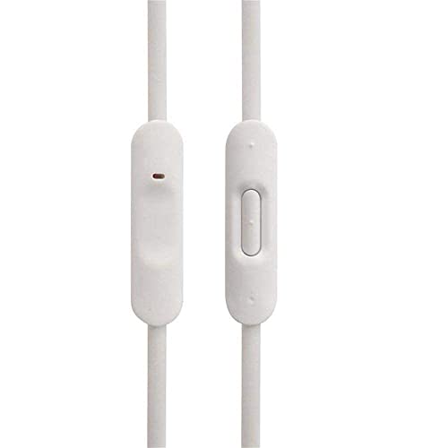 cipher Replacement Audio Cable Cord Wire,Compatible with Beats Headphones Studio Solo Pro Detox Mixr Executive Pill with in Line Mic and Control (White) - color: White