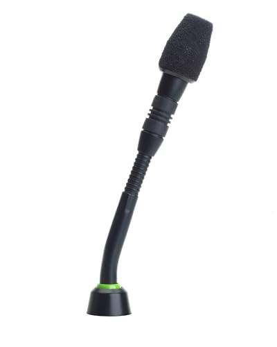 Shure MX405LP/S Supercardioid Condenser Microphone, 5" Gooseneck with Bi-Color Status Indicator, Less Preamp - size: 5" Gooseneck, style: Supercardioid