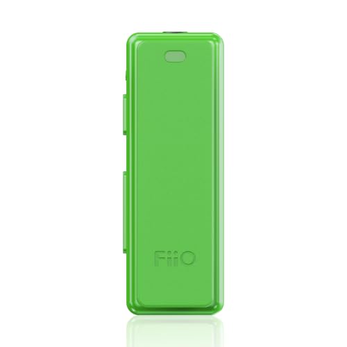 FiiO BTR11 Bluetooth 5.3 Receiver LDAC 3.5mm Wireless Audio Headphone Amplifier Adapter (Green) - color: Green