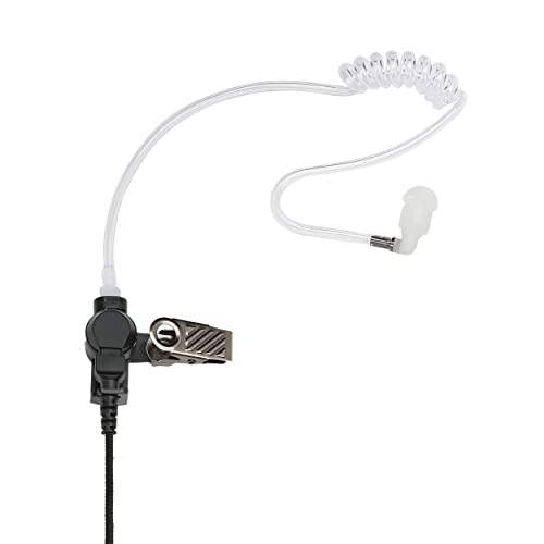 Nylon Braided PTT Surveillance Earpiece for Motorola 2-Pin Radios - style: 1 Pack
