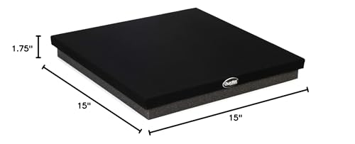 Auralex Acoustics SubDude-II Subwoofer Acoustic Isolation Platform, 1.75" x 15" x 15" - style: SubDude-II