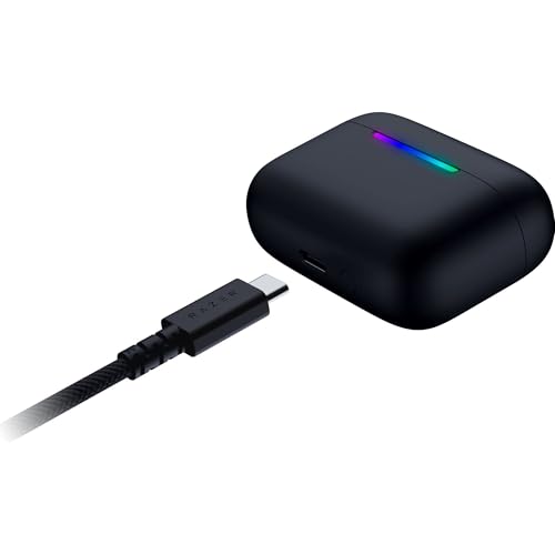 Razer Hammerhead V3 X Wireless Multi‐Platform Gaming Earbuds, Black | 2.4 GHz & Bluetooth 5.3, 35 Hr Battery, THX Spatial Audio, for Smartphones, PC, Laptop, Tablet, PS5, Steam Deck - style: PC