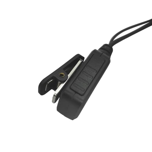 D-Shaped Earpiece with Mic Surveillance Headset Compatible for Motorola Retevis RT29 RT48 RT47 RB23 RB46 RT87 NR30 EX500 GP328Plus Ailunce HD1 HD2 HA1G Radio