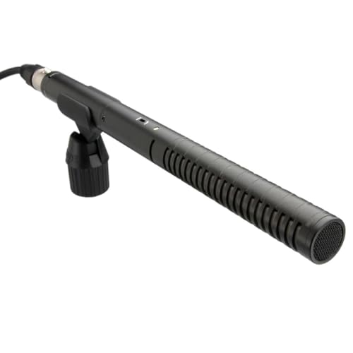 Rode NTG-2 Multi-Powered Shotgun Microphone,Black | Dual power condenser with supercardioid pattern for film, video and voice-over