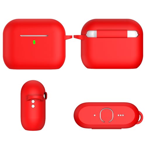 Shockproof Silicone Cover for Wireless Earbuds Case Shell with AntiScratch Protections Nonslip Grip Protector - color: Vt