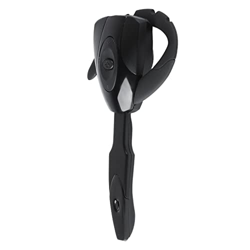 Bluetooth Headset, Single Ear Unique Shape Ultralight Rechargeable Cell Phone Headset for Home Work Office Trucker