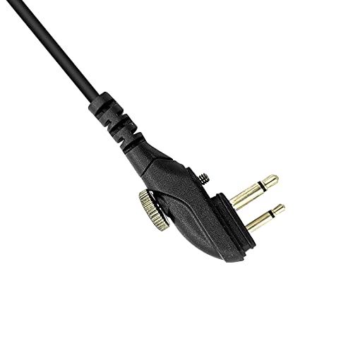 BD502 BD502i Earpiece for Hytera BD552i PD502 PD562 PD482i PD402i HYT TC-508 TC-580 TC-610 RCA RDR2500 2550 2600 XR150 D Shape Surveillance Walkie Talkie Radio Headset Ear Piece with PTT Mic