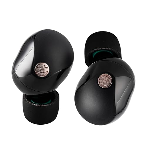 Sony WF-1000XM5 True Wireless Noise Canceling Earbuds (Black) Hi-Res Audio, Bluetooth 5.3, Adaptive ANC, Built-in Microphone with Goby Labs Cleaner and Microfiber Cloth Bundle - color: Black