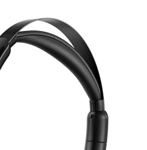Soothielec Bluetooth Headset, 55H Talk Time, Noise-Cancelling Mic, Mute Button & Multipoint Connection for Home Office, Zoom Calls & Smartphones