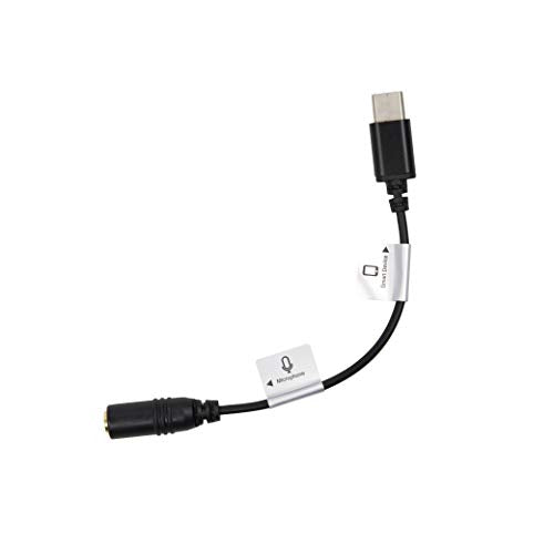 ProMaster Audio Cable USB-C Male Straight - 3.5mm TRRS Female Straight - 3" Straight Adapter, (Model 9054)