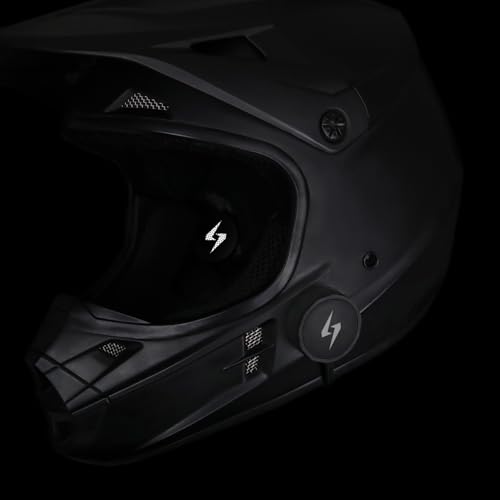 Syphon SoundPro: Ultra-Thin 9.6mm Bluetooth Moto Headphones - Glove-Friendly Controls, Massive Sound, IP55 Waterproof, Built-In Mic, Universal Fit With Any Dirt Bike, Snowmobile, and Motorcycle Helmet