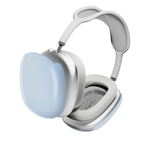 iBenzer Protective Case for AirPods Max Headphones, Ear Cups Cover for Apple AirPods Max (2024 USB-C / 2020 Lightning), Sierra Blue, AP-MAX-SIBL - color: Sierra Blue