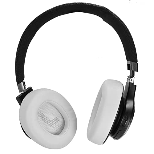 Defean Earpads for JBL E65/Live 650BTNC/660NC Headphones (Gray) | Also for JBL E65/ Duet NC/Live 660/770 /780BTNC,Replacement Ear Cushions with Softer Leather, Noise Isolation Foam - color: Gray