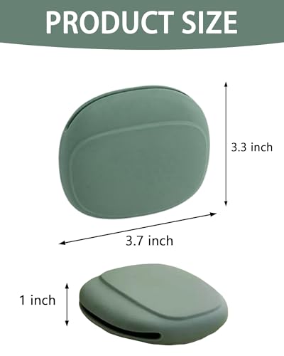 3pcs Silicone Earbud Pouch,Portable Cord Organizer Case Cable Holder | Cable storage box,earphone bag,Not prone to deformation,can be washed with water,compact and convenient,multi-functional use