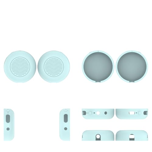 Silicone Cover Case for CMF Headphone Pro, Headphone Ear Case Protective Sleeve Soft Silicone Ear Cups Protective Shell Shockproof Scratch-Resistant Dust Cover (Green) - color: Green