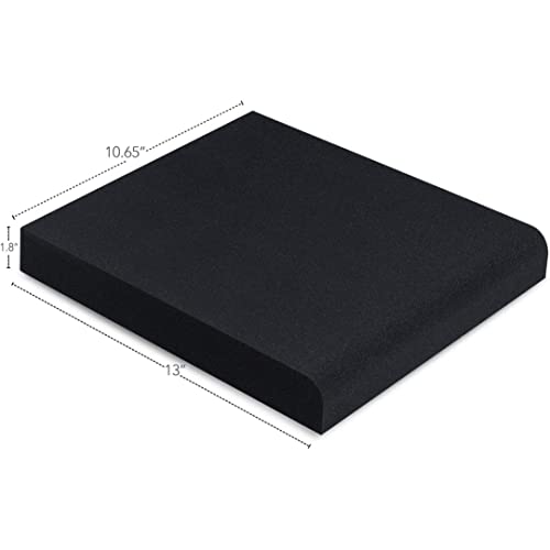 Studio Monitor Isolation Pads Suitable for 6.5, 7 and 8 Inches Large Speakers | Reduce Vibrations and Fits Most Stands - Pair | SMPad 8..