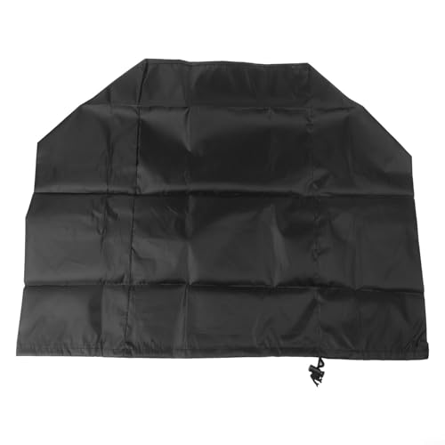 FABULETTA 210D Oxford Cloth Speaker Dust Cover, Waterproof Protective Case for Indoor Outdoor Equipment, Easy Clean Black Fabric Shield(38 * 33 * 56cm) - size: 38*33*56cm