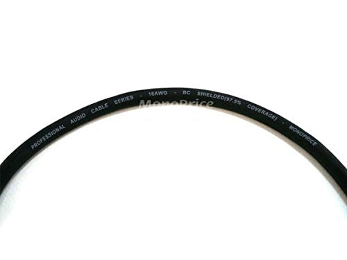 Monoprice XLR Cables Bundle - Gold Plated Pro Audio Cables - size: 10ft, style: Premier Series + Cable - 6 Feet