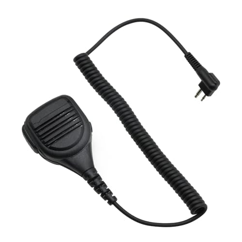 PMMN4013a PMMN4013 Speaker Microphone for Motorola R2 CP200 CP200D | Shoulder Mic with 3.5 mm Jack for CP100D CP185 BPR40D BPR40 PR400 CLS1110 CLS1410 CLS1110 RDU4100 RMU2040
