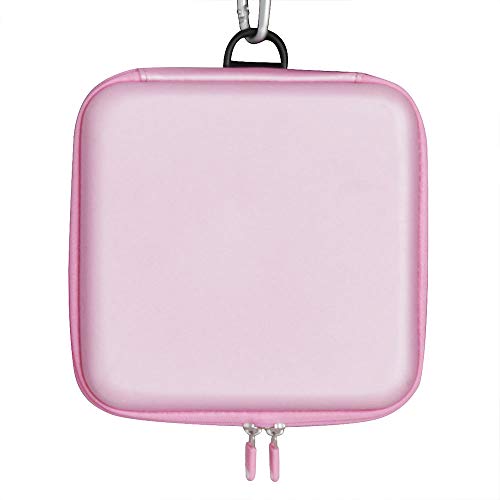 Hermitshell Travel Case for noot Products K11 / Elecder i37 Kids Headphones (Pink) - color: Pink