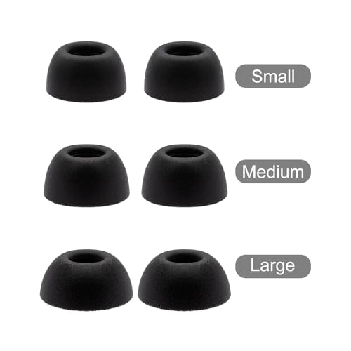 Klowcok Replacement Foam Ear Tips for TOZO NC20/ NC20 Pro/ NC3 Earbuds
