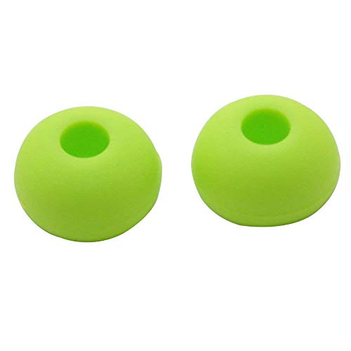 8pcs Alitutumao Replacement Earbuds Silicone Eartips Ear Buds Compatible with Powerbeats 2 Powerbeats2 Powerbeats 3 Wireless Beats by dr dre Headphones (Green) - color: Green