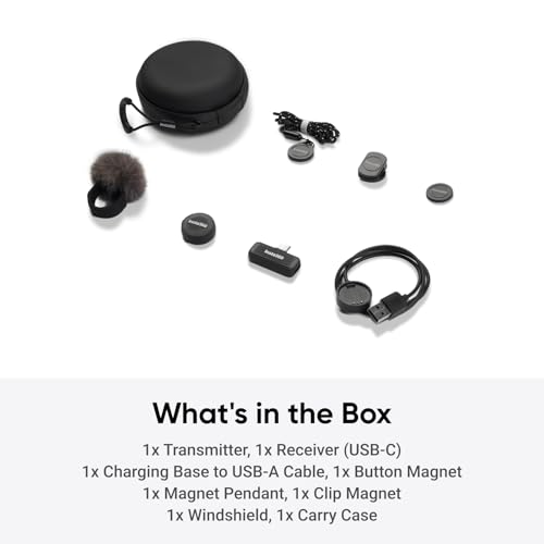 Insta360 Mic Air (1 TX + 1 RX), Noise Cancelling, 300m Range, Wireless Microphone for USB-C iPhone/Android/PC/Mac, Vlog, Streaming - style: Mic Air (1 TX + 1 RX)