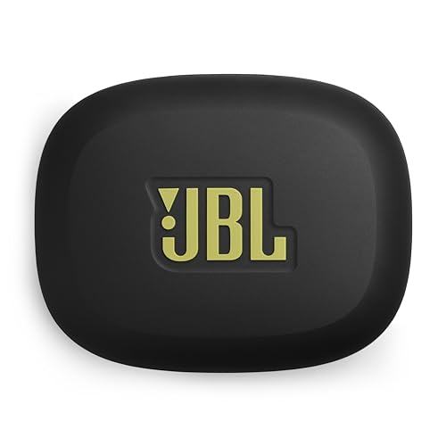 JBL Endurance Peak 4 - Cancelling Sport Earbuds - Black | Adaptive Noise Cancelling with Smart Ambient, IP68 water and dust proof, Secure fit with TwistLock design - color: Black/Lime