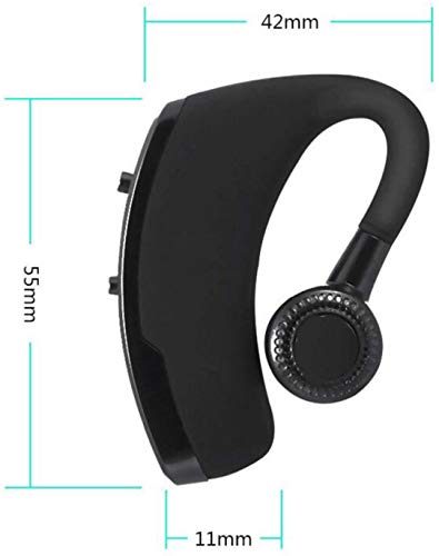 QT S Wireless Earbuds: True Mini Bluetooth TWS Stereo Ear Hook Mic in Ear Earphones Truly Sport Headphones Sweatproof Gym Running Jogging Workout