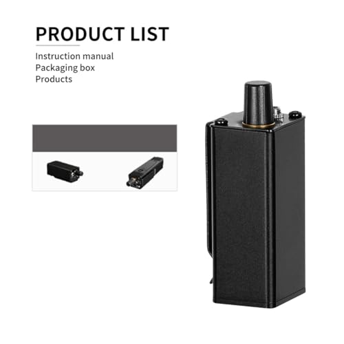 Mini HiFi Headphone Amplifier XLR to 3.5MM Audio Interface Amplifier Converter Clip Mount Portable Headphone Amplifier