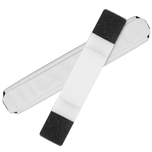 Alitutumao Soft Protein Leather Headband Cushion Pads Compatible with Monster Beats by Dr.Dre PRO Detox Wireless Headset Headphones (White) - color: White Headband