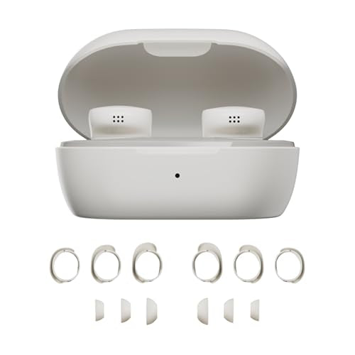 Bose QuietComfort Earbuds - True Wireless Bluetooth Earbuds with Active Noise Cancellation and Mic, USB-C Charging, IPX4 Rating, Up to 8.5 Hours of Playtime, White - color: White