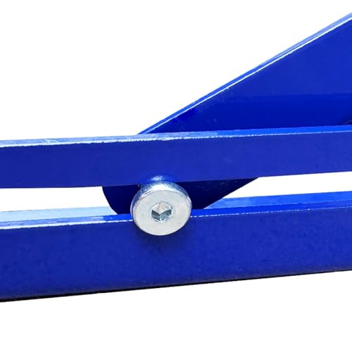 Cable Reel Drum Roller Holder Wire Dispenser Cable Rack Fold Spool Holder Dispenser FOLD CABLE DRUM JACK BLUE - color: Blue Cable Drum Jack