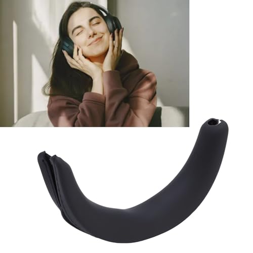 Replacement Headphones Headband Cover for Momentum 4, Soft Silicone Comfortable Headband Cushion Pad Cover with Zipper Easy to Install for Momentum 4 Wireless Headphones
