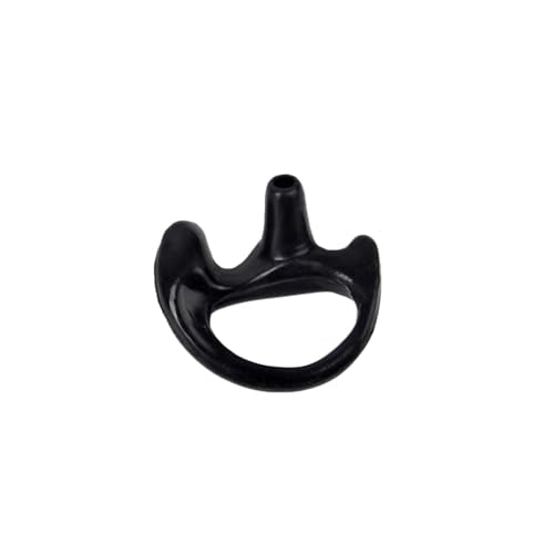 5 Pack Medium Size Earmold for Left Ear, Replacement Ear Mold Earplug Ear Insert for Motorola Kenwood Two Way Radio Surveillance Earpiece Headset Acoustic Coil Tube Audio Kits - style: Earmold for Left Ear